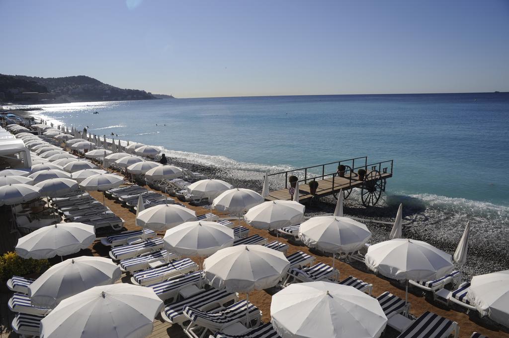 Anantara Plaza Nice Hotel - A Leading Hotel Of The World Exteriör bild The beach at Nice