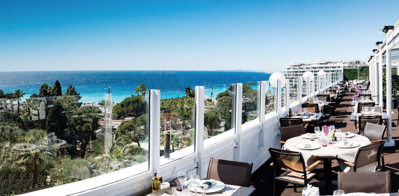 Anantara Plaza Nice Hotel - A Leading Hotel Of The World Exteriör bild View from the restaurant